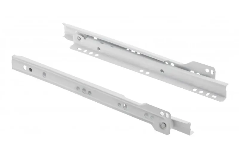 Laatikon rullakiskot / rissakiskot - pohjakiinnitteinen - 250-600mm