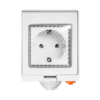 Tuya Smart WI-FI ohjattu pintapistorasia - IP55