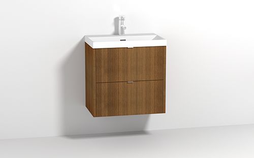 AALTO PLUS COLOR - allaskaappi 600mm - Tumma tammi