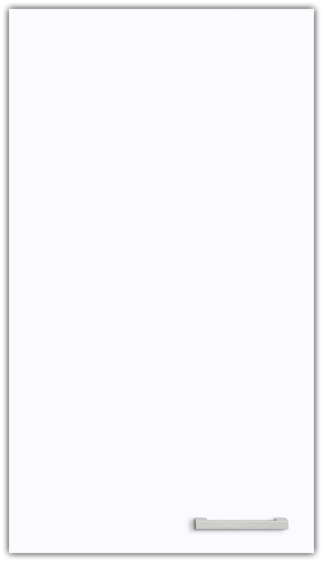 PAMEL Matta jää M11 - Kalusteovi laatikkoon - mattalakattu melamiini/MDF 18mm