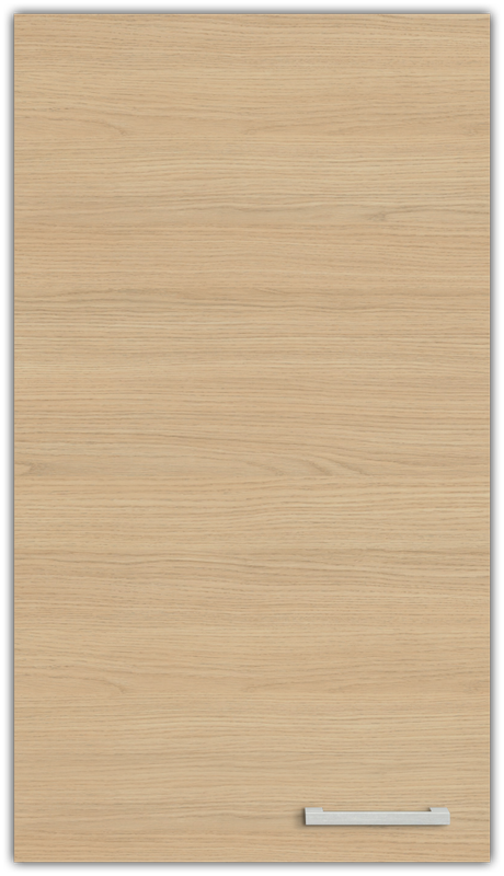 PAMEL Vaalea tammi H3157 - Kalusteovi kaappiin - melamiini/MDF 18mm