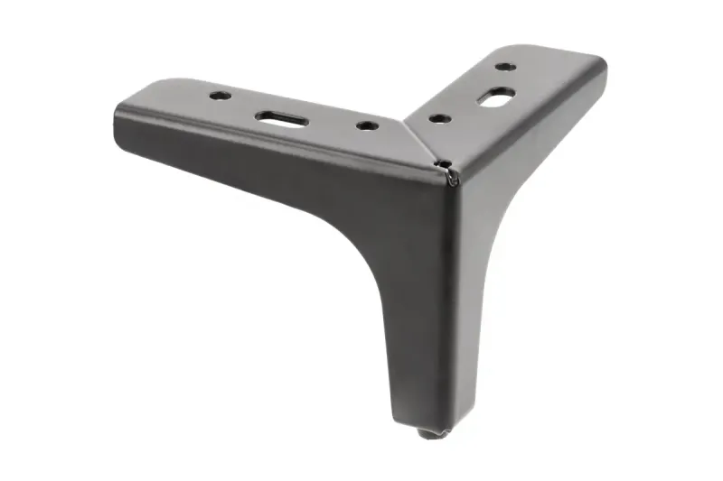 Sohvanjalka / kalustejalka - 100mm - mattamusta