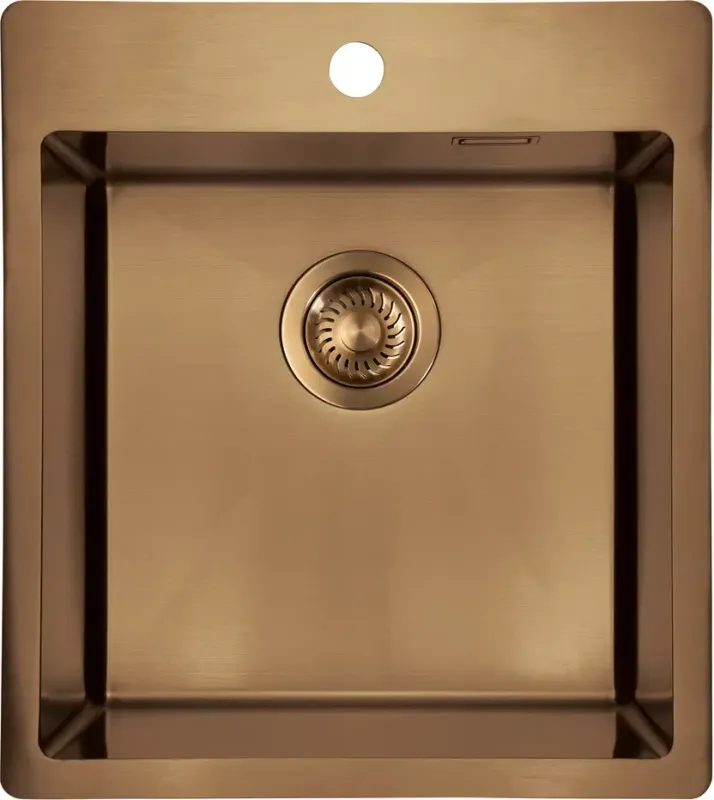 Olfato 500 keittiöallas 505x450x200 mm – ruostumaton teräs – Pronssi