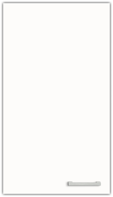 PAMEL Valkoinen F8100 - Kalusteovi komeroon - laminaatti 18mm