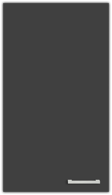 PAMEL Tumman harmaa 403 - Kalusteovi laatikkoon - melamiini 18mm