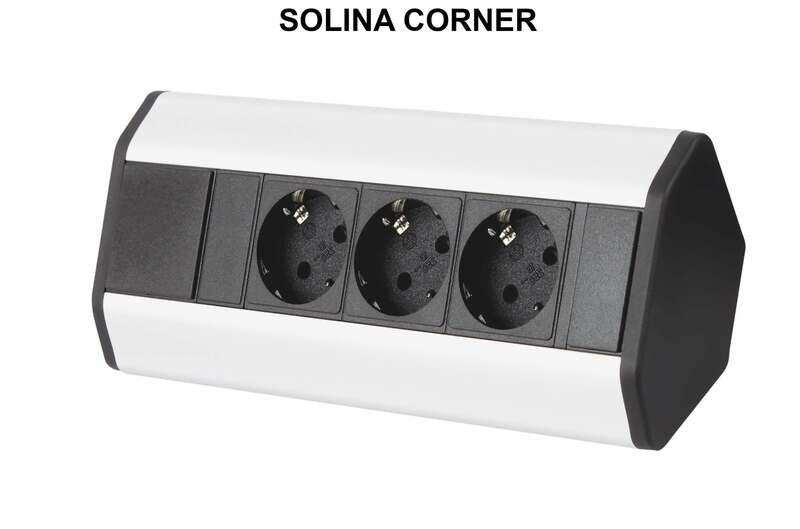 SOLINA CORNER 1 - kulmapistorasia - alumiini