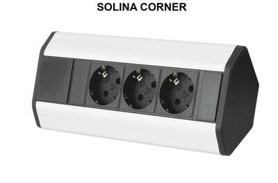 SOLINA CORNER 1 - kulmapistorasia - alumiini