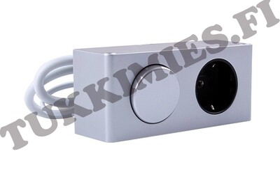 SOLINA SWITCH - pistorasia + katkaisin IP20