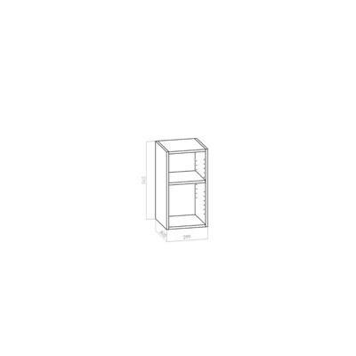 Kalusterunko - Yläkaappi leveys 300mm / K565mm / S305mm