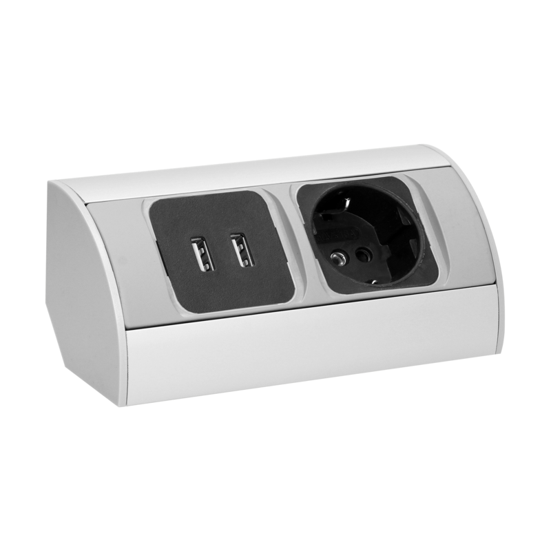 SOLINA TWIN USB A - kulmapistorasia