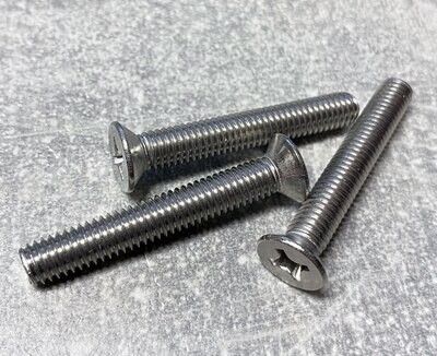 ristipääpultti M6x40mm - 100kpl