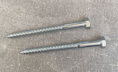 Puuruuvi M8x100mm -10kpl paketti