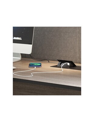 SOLINA ZER - induktiolataus - 2xUSB (A&amp;C) - 1xpistokepaikka - HUIPPUMALLI