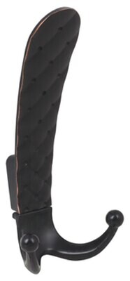 Vaatekoukku - musta/kupari