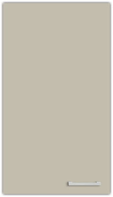 PAMEL Matta nougat M22 - Kalusteovi komeroon - mattalakattu melamiini/MDF 18mm