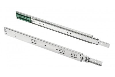 Ponnahtava teleskooppikisko - push to open drawer slide