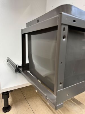 Jätevaunu 2 sankoa - leveys 455mm syvyys 420mm - LM71/HR