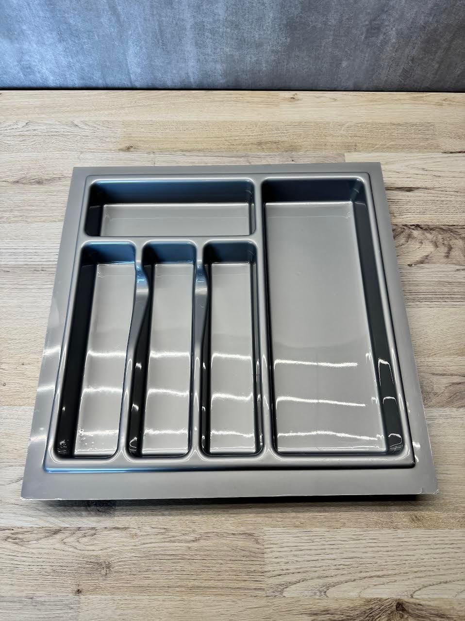 Ruokailuvälinelokerikko - harmaa - L430 x S430mm