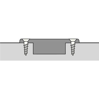Hettich Sensys 110° päätysarana hidastimella - Ruuvikiinnitys/CLIPFIX