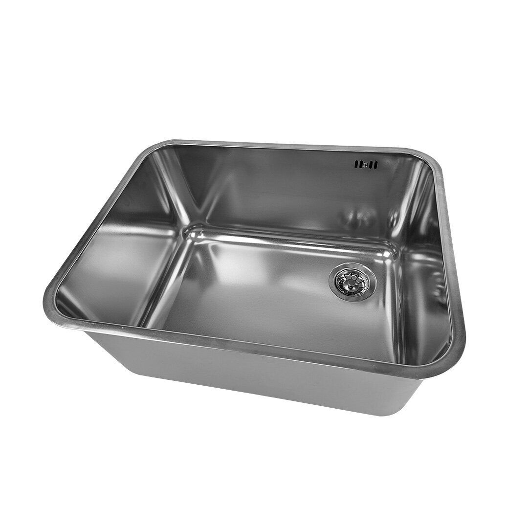 HUGE teräsallas - Iso kodinhoitohuneen allas - 600x450x300 mm