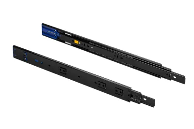 Teleskooppikisko HIDASTIMELLA 45mm musta, sivukiinnitteinen - monta pituutta - Solina PROslide