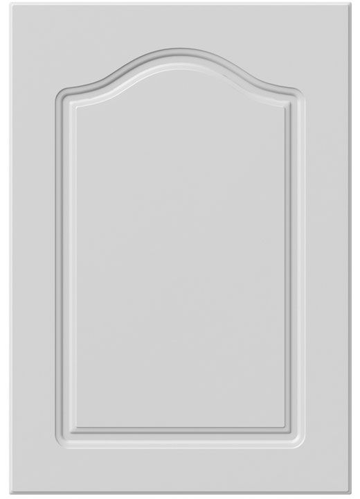 Kalusteovi ESIKKO - Maalattu MDF - valkea, 988x495, oikeakätinen