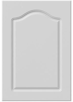 Kalusteovi ESIKKO - Maalattu MDF - lumivalkea 703 x 395, oikeakätinen