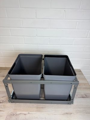 Jätevaunu 2 sankoa - leveys 535mm syvyys 405mm - LM 70/R