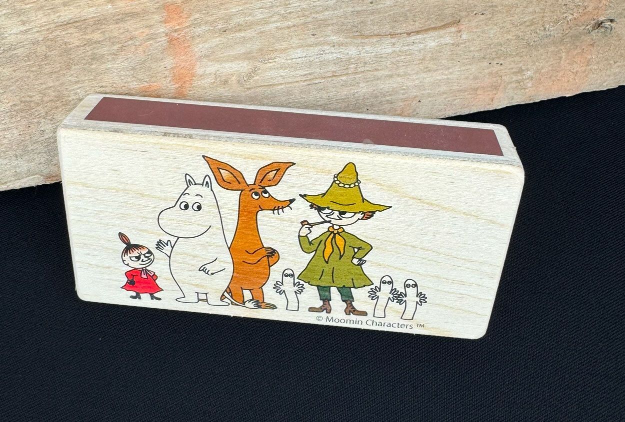 Puinen tulitikkurasia - Muumit