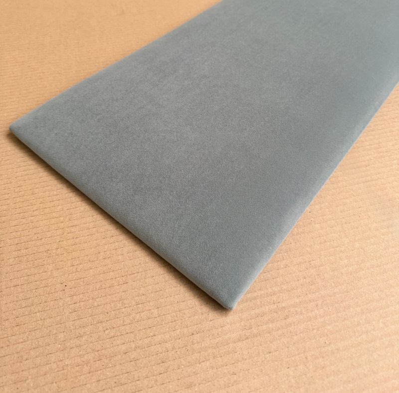 Pehmeä seinäpaneeli - harmaa - 70x30cm, 5KPL PAKETTI