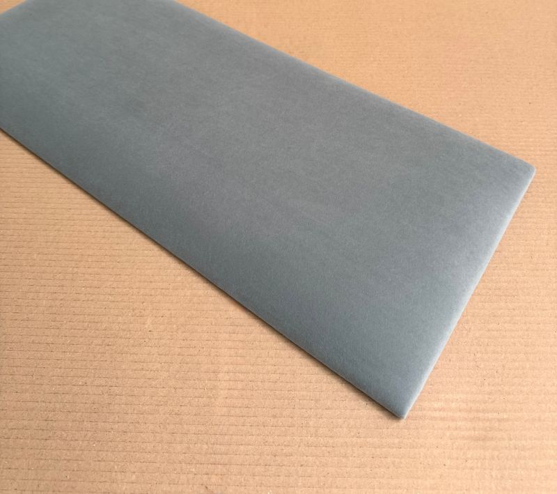 Pehmeä seinäpaneeli - harmaa - 70x30cm, 5KPL PAKETTI