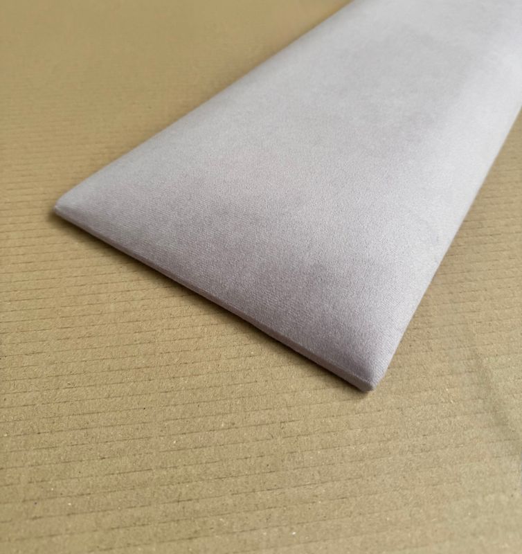 Pehmeä seinäpaneeli - pastelli vaaleanvioletti - 60x20cm, 7KPL PAKETTI