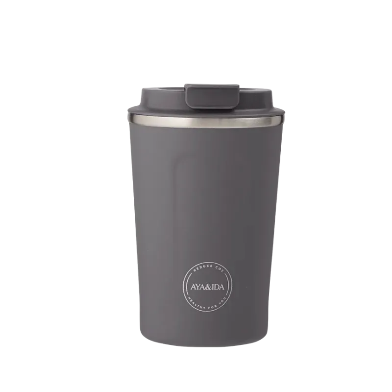 Aya&amp;Ida Cup2Go termosmuki Dark Grey, 380 ml
