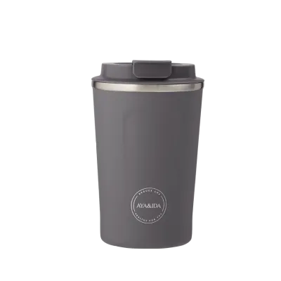 Aya&amp;Ida Cup2Go termosmuki Dark Grey, 380 ml