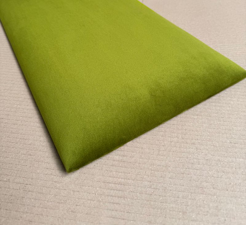 Pehmeä seinäpaneeli - oliivin vihreä - 50x30cm, 5KPL PAKETTI