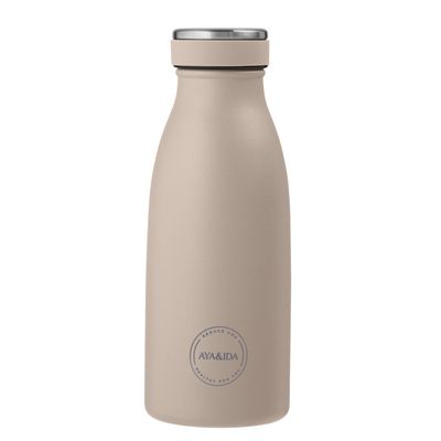 AYA&amp;IDA teräsjuomapullo MINI 350ml, Cream Beige