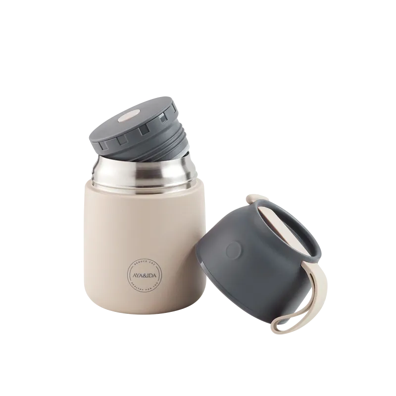 Aya&amp;Ida termoastia 500ml, Cream beige