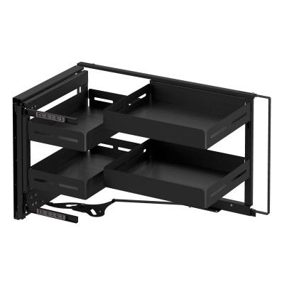 Starax UNIQUE Box piilokulmamekanismi 450 mm, antrasiitti