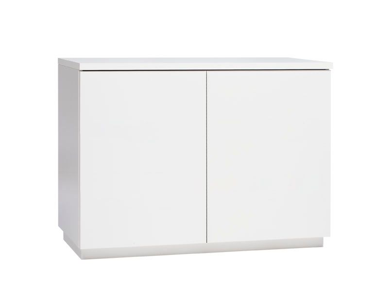 Anton A2.2 kaappi 100 cm – Valkoinen / valkoinen