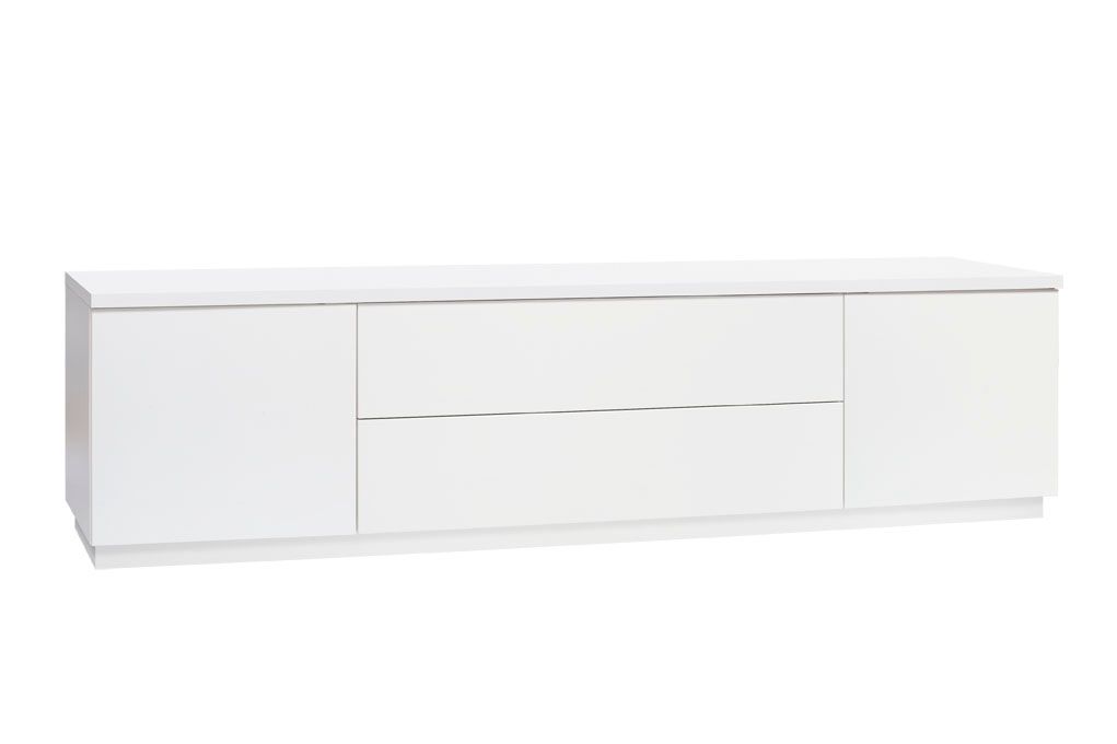 Anton A6.1 tv-taso 200 cm – Valkoinen / valkoinen