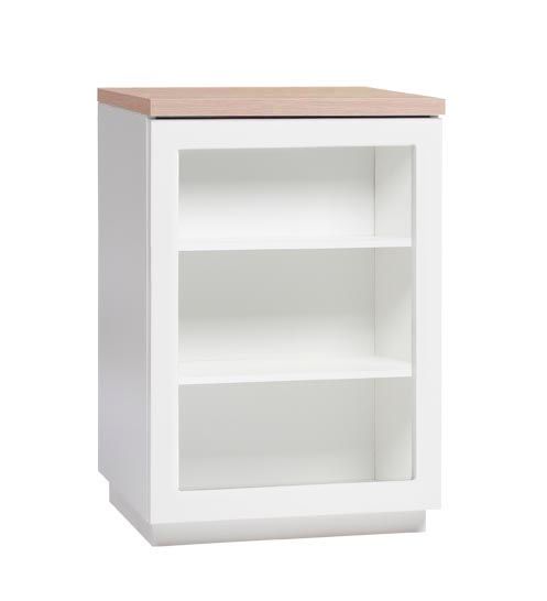 Anton A1.3 kaappi 50 cm, lasiovi – kuva 2