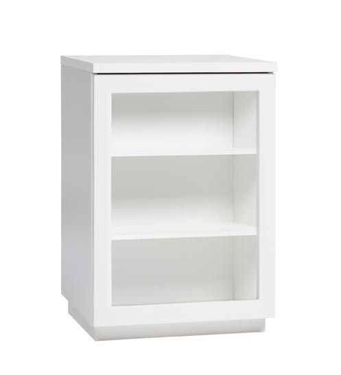 Anton A1.3 kaappi 50 cm, lasiovi