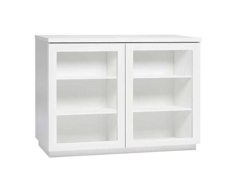 Anton A2.3 kaappi 100 cm, lasiovet