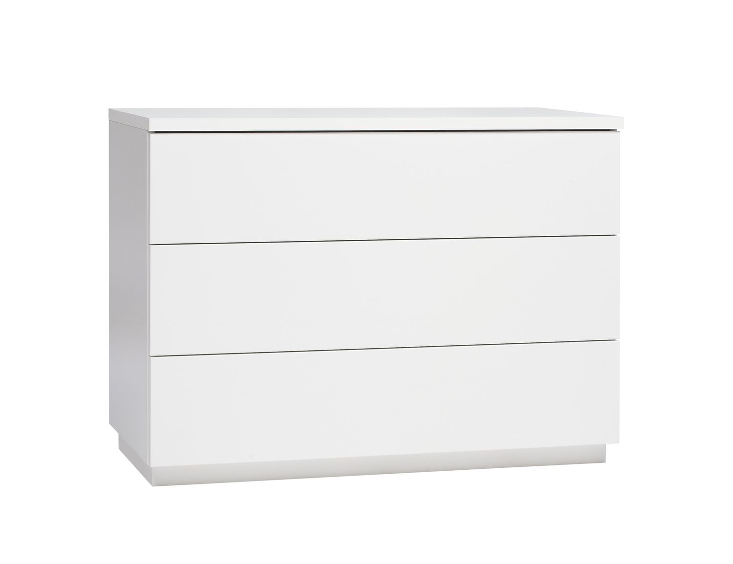 Anton A2.1 lipasto 100 cm – Valkoinen / valkoinen