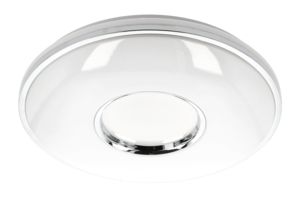 SORI LED-kattovalaisin, 48 W, säädettävä värilämpötila, IP44, valkoinen, sisältää kaukosäätimen