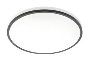 TULA LED-kattovalaisin, 24 W, 4000 K, IP44, musta