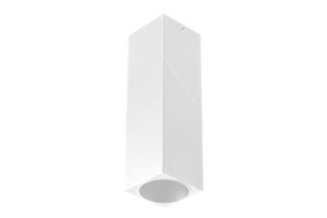 VIRGO kattovalaisin, enintään 20 W, neliö, 57 × 57 × 152 mm, valkoinen