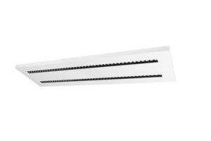 ARTE LED-kattovalaisin, 38 W, 295 × 1195 mm, säädettävä värilämpötila, valkoinen