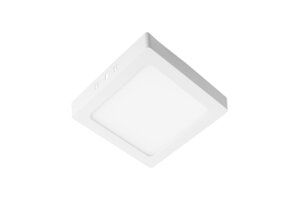 MATIS pinta-asennettava LED-alasvalo, 12 W, säädettävä värilämpötila, valkoinen