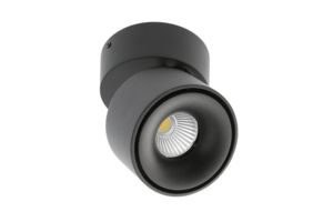 BIANCO LED-kohdevalaisin, 8 W, pyöreä, 4000 K, musta